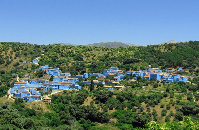 Júzcar, Pueblo Pitufo